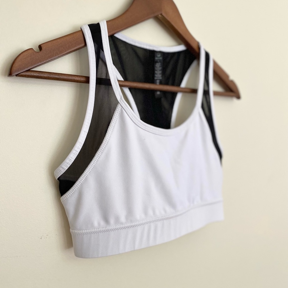 90 Degree by Reflex | Mesh Zip Sports Bra - Picture 3 of 7